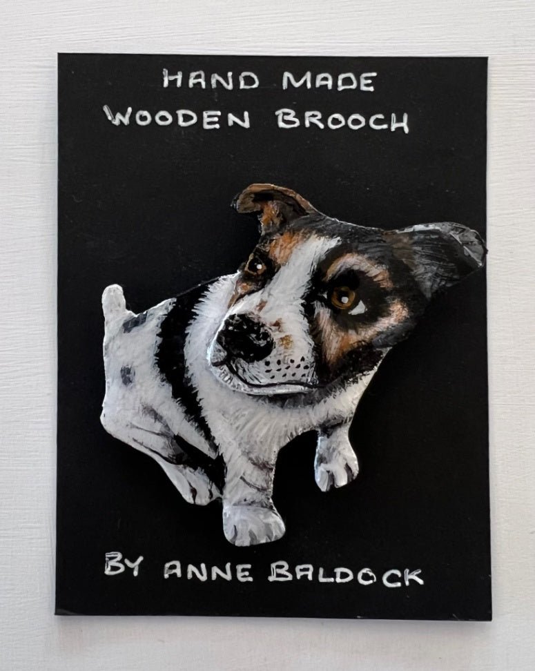 Jack Russell Brooch