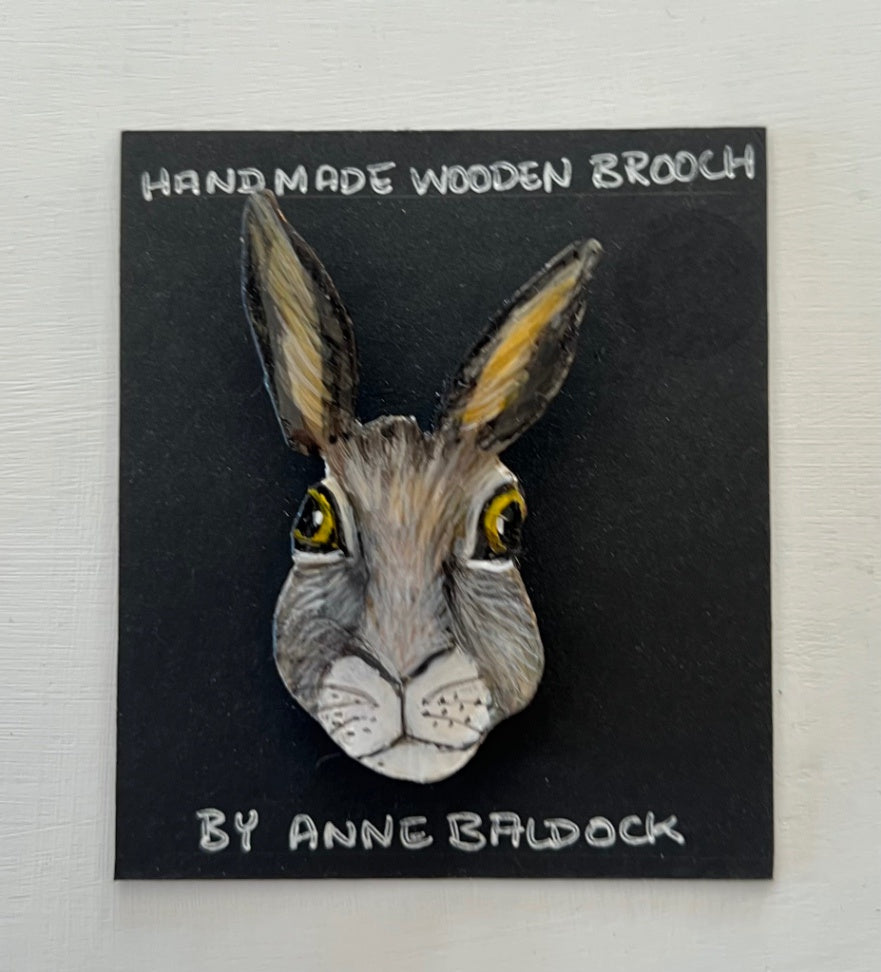 Hare Brooch